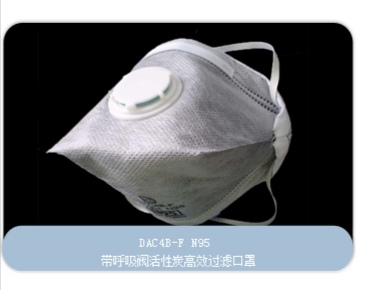 DAC4B-FN95 Mouth Mask with Breathing Valve
